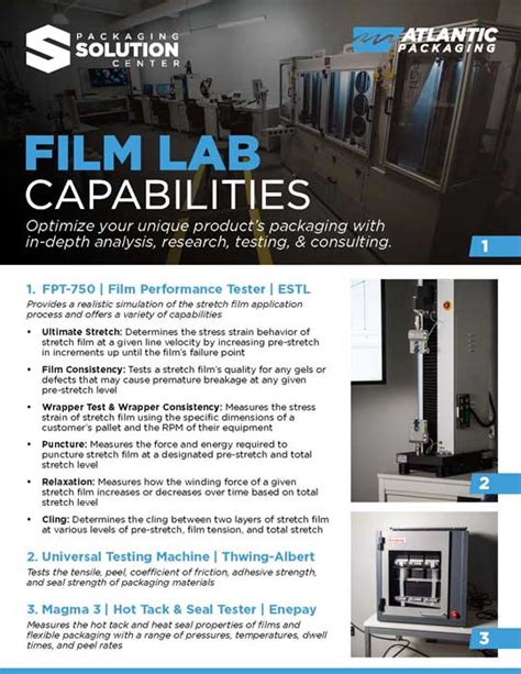 Plastic Film Tester agencies|Film Lab, Film Testing and Analysis — Atlantic .